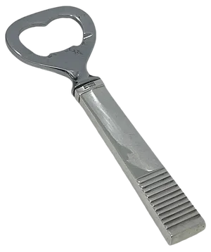 Danish Silver Bottle Opener attributed to Georg Jensen, 1950s
