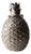 Vintage Italian Metal Pineapple-Shaped Ice Bucket, 1970s For Sale