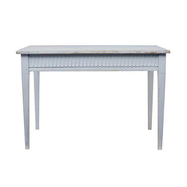 Antique Swedish Painted Pine Table, 1890 For Sale - Image 10 of 10