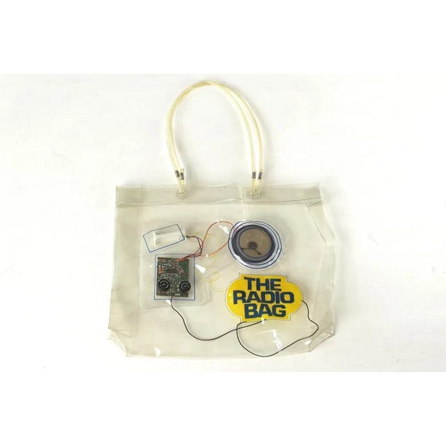 Plastic The Radio Bag, 1970s For Sale - Image 7 of 7