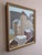 Mid-Century Modern 'Winter Rooftops' Vintage Swedish Abstract Cityscape Oil Painting, Framed For Sale - Image 4 of 11