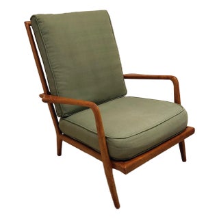 Mid-Century Modern Mel Smilow High Rail Back Lounge Chair For Sale