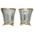 French Empire Style Cut Glass and Bronze Mounted Vases - A Pair For Sale In Boston - Image 6 of 6