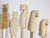 Wood 19th Century Carved Bone Game Pieces Collection With Wood Stand For Sale - Image 7 of 17