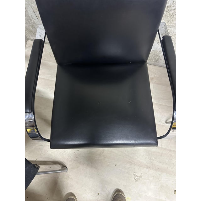 BMO Armchair by Mies van der Rohe for Knoll, 1980s, in Good conditions. Designed 1950 to 1959 This piece has an...