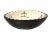 Vintage decorative ceramic bowl with a lively motif of stick figures in various stances. Bowl is two toned in black and...