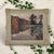 Beautifully atmospheric, this early 20th century Post-Impressionist oil painting on canvas by Jean Stevan (1896-1962),...