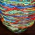 Vintage Italian Hand Blown Millefiori Glass Vase, Murano, 1990s For Sale - Image 9 of 18