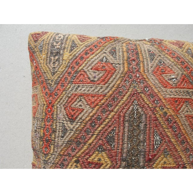Contemporary Handmade Turkish Pillow Cover For Sale - Image 4 of 10