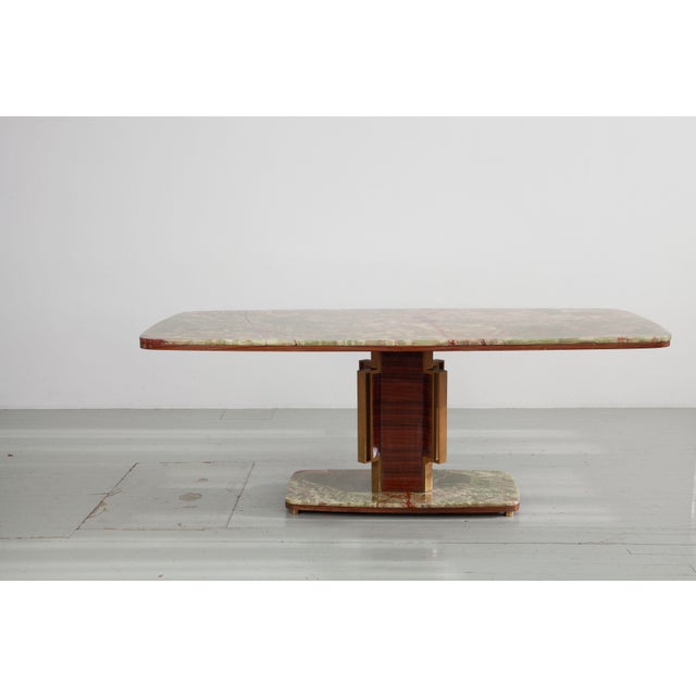 Elegant dining table, La Permanente Mobili Cantù, Italy, 1960–1969 Handcrafted table from Cantù with high-quality...