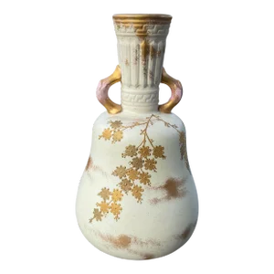19th Century Mayer and Marsh American Belleek Porcelain Vase