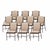 An elegant and well-proportioned outdoor dining chair from the Montecito Collection, defined by its refined architectural...