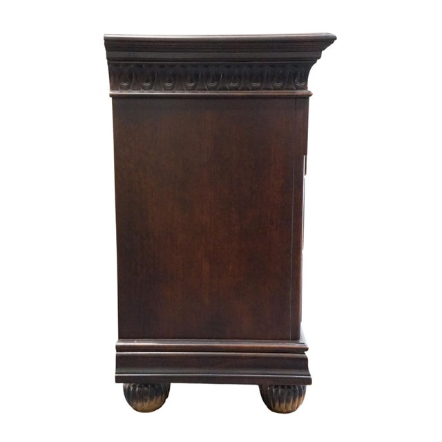 Collezione Europa Cachat Collection Cherry Contemporary Traditional 50" Triple Dresser For Sale - Image 11 of 11