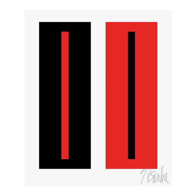 How to Make Red Redder Fine Art Print 45" X 55" by Liz Roache For Sale