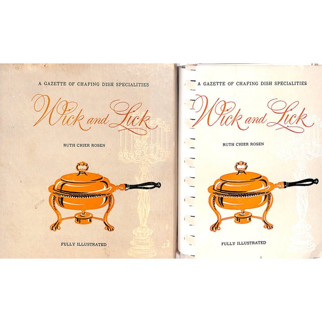 "Wick and Lick: A Gazette of Chafing Dish Specialities" 1954 Rosen, Ruth Chier For Sale In New York - Image 6 of 7
