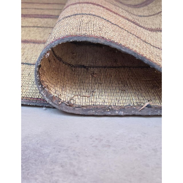 1970s 1970s Mauritania Tuareg Mat - 14.11 × 7.4 Ft For Sale - Image 5 of 12