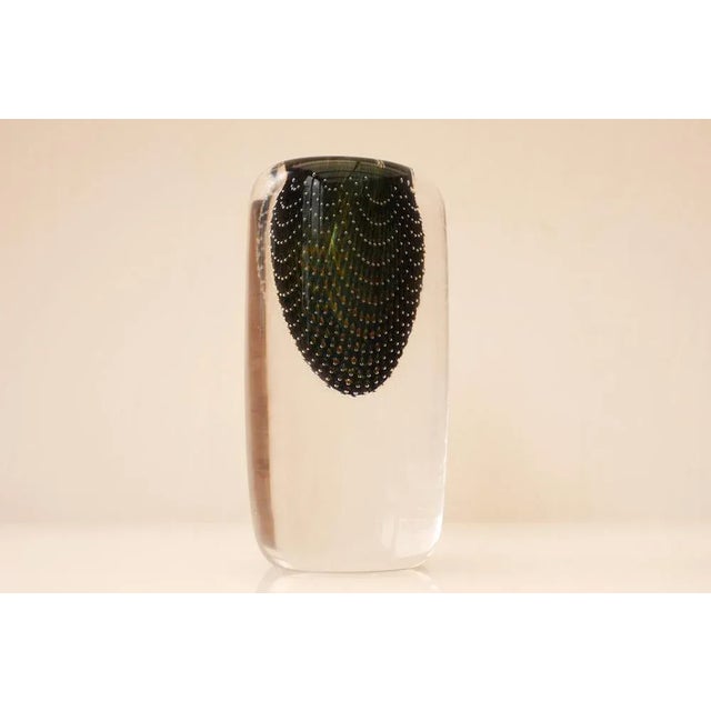 Art Glass Kraka Vase by Sven Palmqvist for Orrefors For Sale - Image 10 of 12