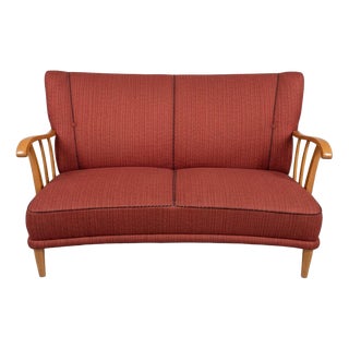 Vintage Nordic Two-Seater Sofa, 1940s For Sale