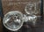 Transparent 20th Century Pair of Pressed Glass Nautilus Shell Bookends or Flower Vases For Sale - Image 8 of 13