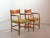 Mid-Century Modern Set of Town Hall Wooden Armchairs by Hans Wegner for Plan Mobler, Denmark, 1947 For Sale - Image 3 of 18