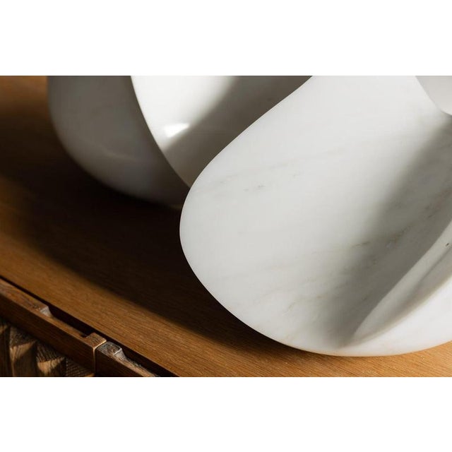 Frie, Abstract Carrara Marble Sculpture, 1970, Marble For Sale - Image 4 of 18