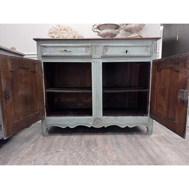 Late 19th Century Painted French Walnut Sideboard For Sale - Image 12 of 12