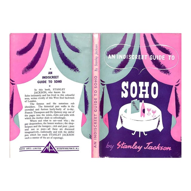 "An Indiscreet Guide to Soho" Book 1953 Jackson, Stanley For Sale