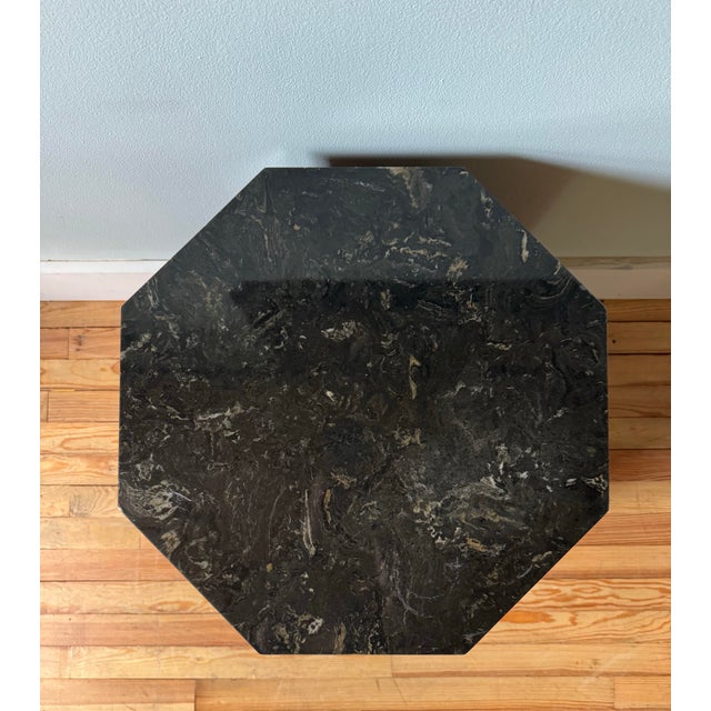 Mid-Century Modern 1950s Harvey Probber Style Octaganol Side Table For Sale - Image 3 of 10