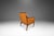 Beige Set of Two (2) Rare Mid-Century Modern Caned Lounge Chairs in Walnut Attributed to Kipp Stewart for Directional, Usa, C. 1950s For Sale - Image 8 of 17