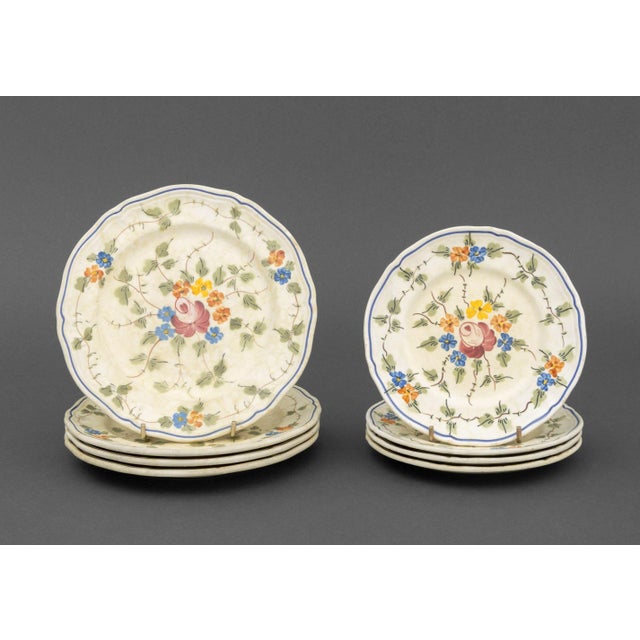 French Longchamp "Nemours" Ceramic Partial Dinner Service Set For Sale In New York - Image 6 of 18