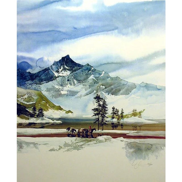 "Long Way Home" by Michael Atkinson Hand signed & numbered by the artist in pencil Offset lithograph on fine art paper...