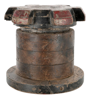 Industrial Wood Mold Saddle