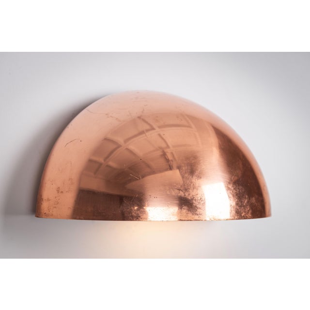 Type 6650 Wall Lamp in Copper by Horn Belysning, 1980s For Sale - Image 10 of 11