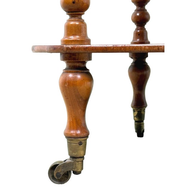 Small Antique Burr Walnut Étagère, 1860 For Sale - Image 4 of 15