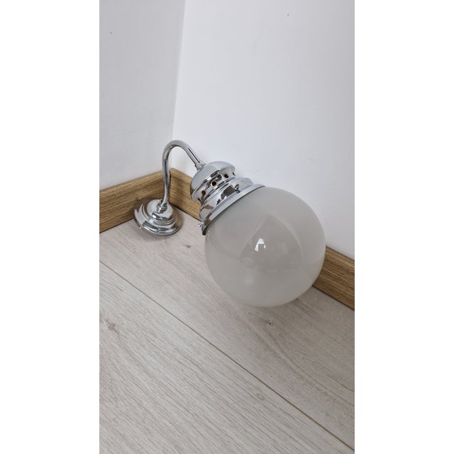 Azucena LP1 Wall Lamps in Chromed Brass by Luigi Caccia Dominioni for Azucena, Set of 2 For Sale - Image 4 of 16