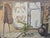 Lucien Mathelin, Figurative Composition, Mid-20th Century, Oil Painting on Panel For Sale - Image 4 of 14