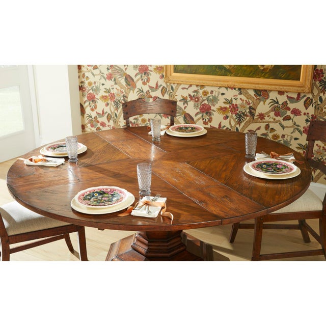 French Provincial Extension Dining Table For Sale - Image 16 of 18