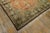 1940s Orange Salmon Medallion Vintage Persian Silk Qum Rug 4' 6'' X 7' 6'' Handknotted Wool Carpet For Sale - Image 4 of 4