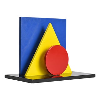 Lacquered Wood Splash Sculpture by Robert-Jean Chapuis, 1980 For Sale