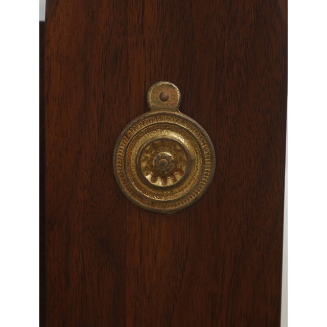 Wood Henkel Harris Walnut Queen Size Poster Bed For Sale - Image 7 of 16