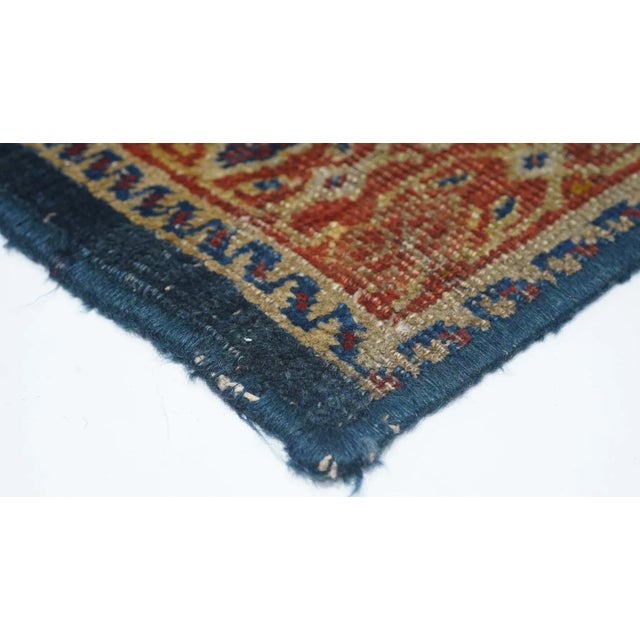 Blue Late 18th Century Antique Zigler Sultanabad Rug 4'1'' x 6'4'' For Sale - Image 8 of 12