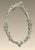 Vintage Carolina Mirror, Cream Oval Floral & Leaf Wall Mirror With Gold Highlights For Sale - Image 10 of 14