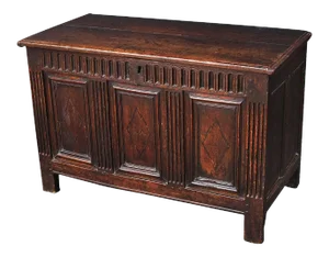 17th Century English Joined Chest or Coffer