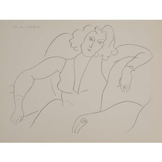 Henri Matisse, Femme timide, Lithograph For Sale