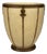 Vintage Traditional French Style Fleur De Lis Waste Basket Trash Can For Sale