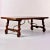 Wood Large 19th C Spanish Walnut Table With Marquetry Top and Iron Stretcher For Sale - Image 7 of 11