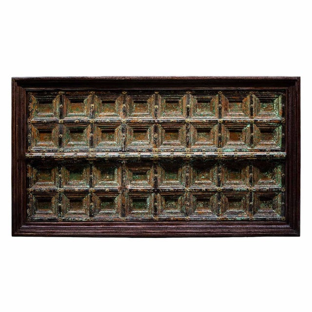 1920s 1920s Rustic Dark Brown Reclaimed Wood Dining Table – 1 Piece For Sale - Image 5 of 8