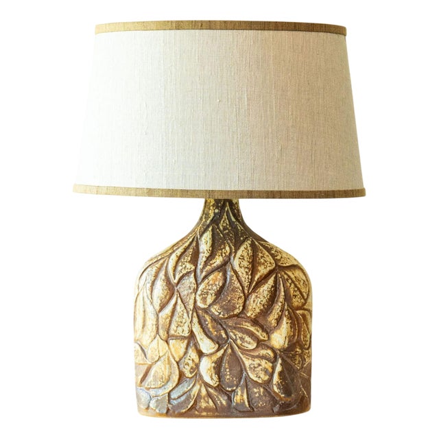 Ceramic Table Lamp by R. Houben, 1970 For Sale