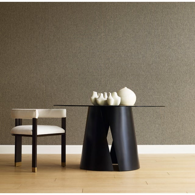 Contemporary Matthew Izzo Home - Portia 26" Metal Dining Table Base (No Glass Top) For Sale - Image 3 of 3