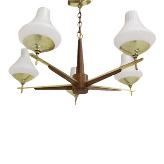 Danish Mid-Century Modern Chandelier For Sale